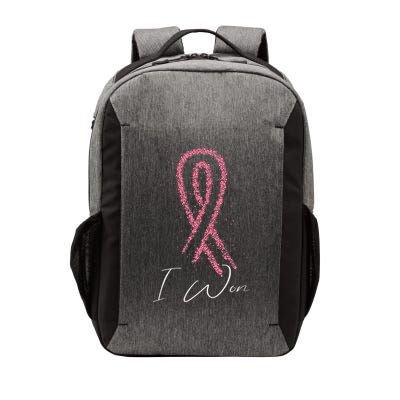 Survivor Breast Cancer Awareness Vector Backpack