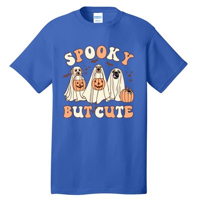 Spooky But Cute Ghost Dog Halloween Pumpkin Trick Or Treat Gift Tall T-Shirt