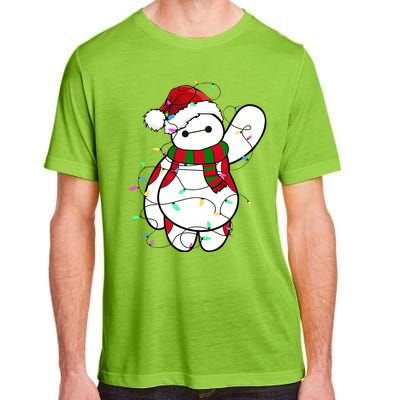 Santa Baymax Christmas Lights Baymax Christmas Baymax Xmas L Adult ChromaSoft Performance T-Shirt