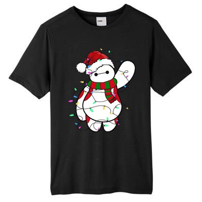 Santa Baymax Christmas Lights Baymax Christmas Baymax Xmas L Tall Fusion ChromaSoft Performance T-Shirt