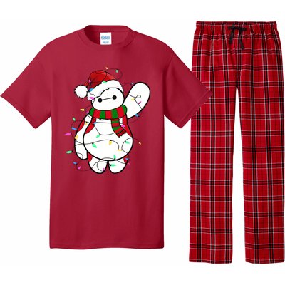 Santa Baymax Christmas Lights Baymax Christmas Baymax Xmas L Pajama Set