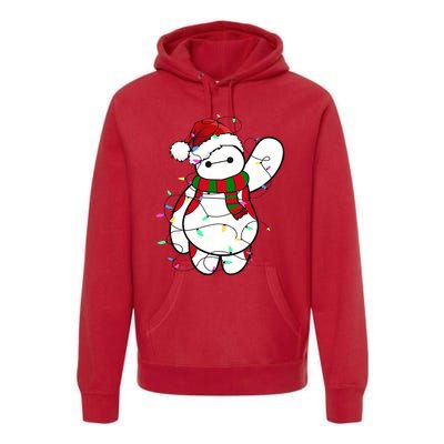 Santa Baymax Christmas Lights Baymax Christmas Baymax Xmas L Premium Hoodie