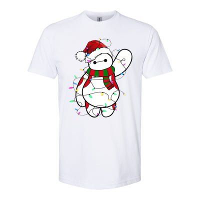 Santa Baymax Christmas Lights Baymax Christmas Baymax Xmas L Softstyle CVC T-Shirt