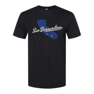 San Bernardino California CA Map Softstyle CVC T-Shirt