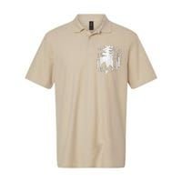 Santa Bigfoot Christmas Coming Softstyle Adult Sport Polo