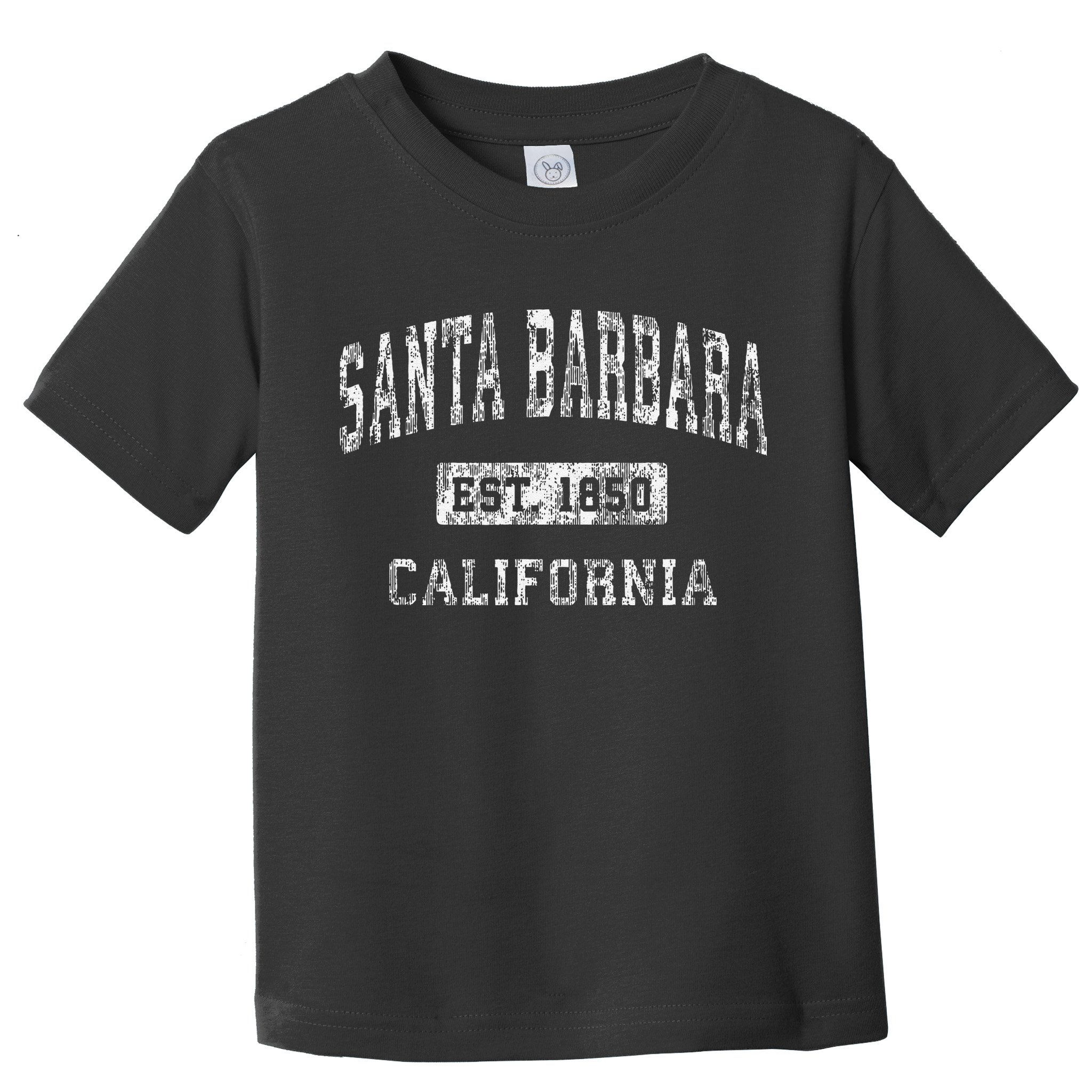 Santa Barbara California Ca Vintage Established Toddler T-Shirt