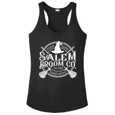 Salem Broom Company Est 1692 Halloween Classic Funny Witch Ladies PosiCharge Competitor Racerback Tank