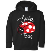 Sister Bug Cute Ladybug Toddler Hoodie