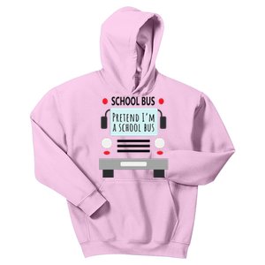 School Bus Costume Funny Halloween Kids Hoodie