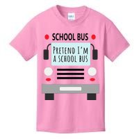 School Bus Costume Funny Halloween Kids T-Shirt