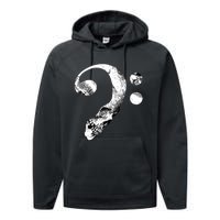 Skull Bass Clef Bass Player Musican Music Lover Guitar Performance Fleece Hoodie