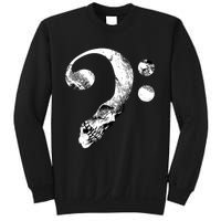 Skull Bass Clef Bass Player Musican Music Lover Guitar Sweatshirt