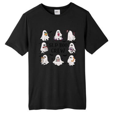 Slp Boo Crew Halloween Ghost Speech Therapy Speech Pathology Tall Fusion ChromaSoft Performance T-Shirt