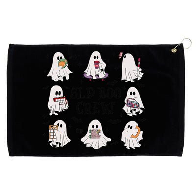 Slp Boo Crew Halloween Ghost Speech Therapy Speech Pathology Grommeted Golf Towel