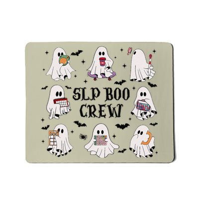 Slp Boo Crew Halloween Ghost Speech Therapy Speech Pathology Mousepad