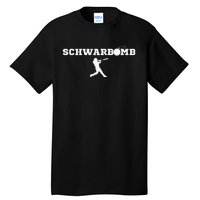 Schwarbomb Baseball Cotton Tall T-Shirt