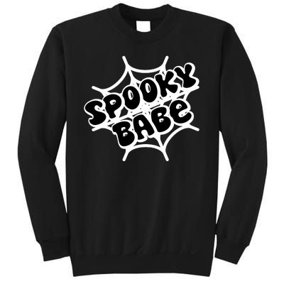 Spooky Babe Cute Halloween Party Costume Sweatshirt