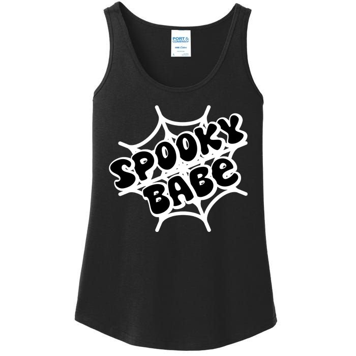 Spooky Babe Cute Halloween Party Costume Ladies Essential Tank