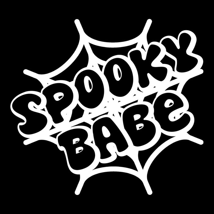 Spooky Babe Cute Halloween Party Costume Flat Bill Trucker Hat