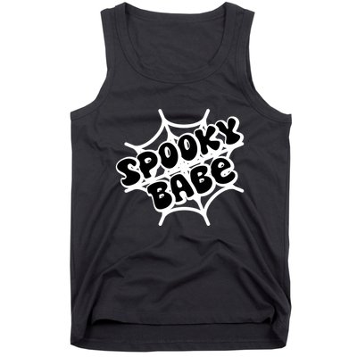 Spooky Babe Cute Halloween Party Costume Tank Top