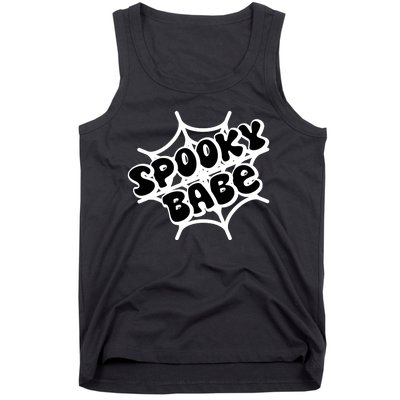 Spooky Babe Cute Halloween Party Costume Tank Top