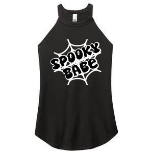 Spooky Babe Cute Halloween Party Costume Women's Perfect Tri Rocker Tank