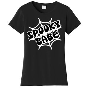 Spooky Babe Cute Halloween Party Costume Women's T-Shirt