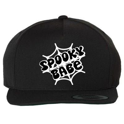 Spooky Babe Cute Halloween Party Costume Wool Snapback Cap