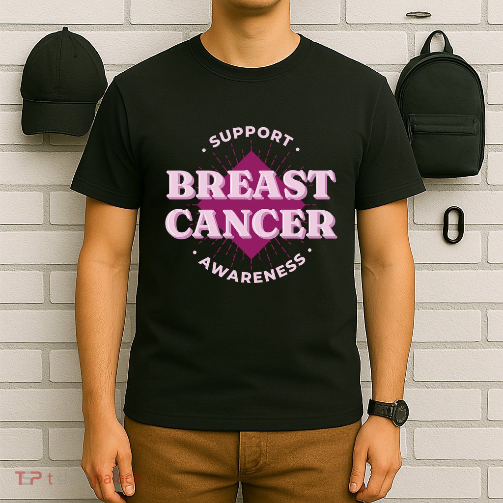 Support Breast Cancer Awareness T-Shirt