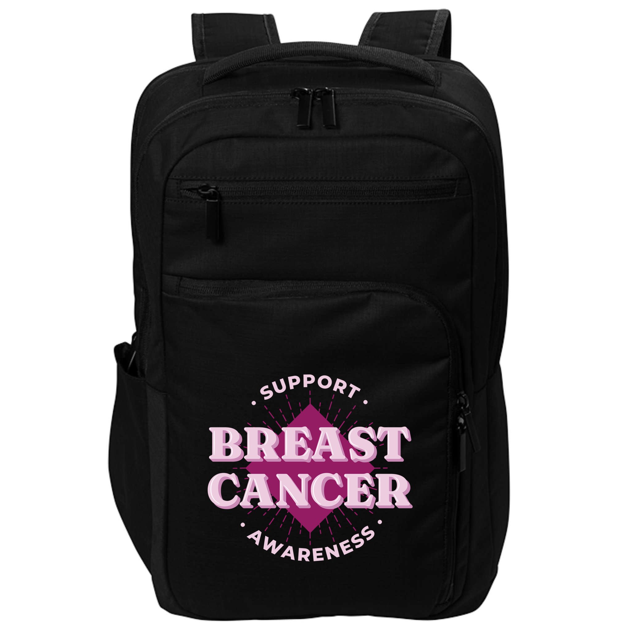 Support Breast Cancer Awareness Impact Tech Backpack