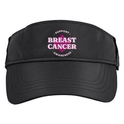 Support Breast Cancer Awareness Adult Drive Performance Visor
