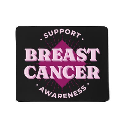 Support Breast Cancer Awareness Mousepad