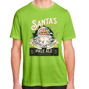 SantaS Brewing Company Pale Ale Fun Christmas Beer Drinking Adult ChromaSoft Performance T-Shirt