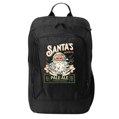 SantaS Brewing Company Pale Ale Fun Christmas Beer Drinking City Backpack