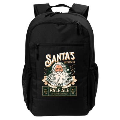SantaS Brewing Company Pale Ale Fun Christmas Beer Drinking Backpack