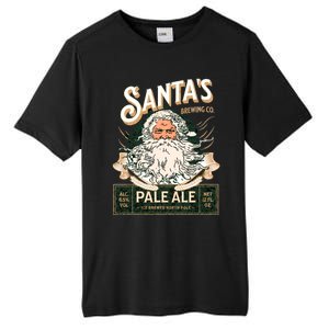 SantaS Brewing Company Pale Ale Fun Christmas Beer Drinking Tall Fusion ChromaSoft Performance T-Shirt