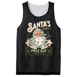 SantaS Brewing Company Pale Ale Fun Christmas Beer Drinking Mesh Reversible Basketball Jersey Tank