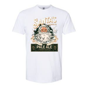 SantaS Brewing Company Pale Ale Fun Christmas Beer Drinking Softstyle CVC T-Shirt