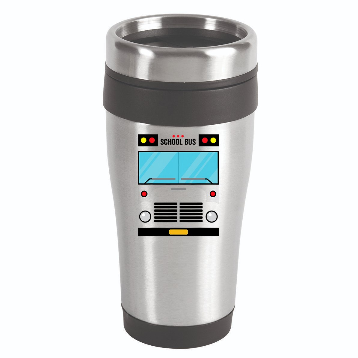 School Bus Costume Simple Halloween Costume 16oz Travel Tumbler