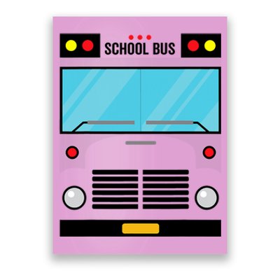 School Bus Costume Simple Halloween Costume Poster