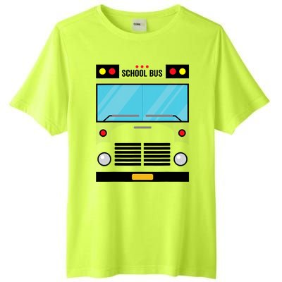 School Bus Costume Simple Halloween Costume Tall Fusion ChromaSoft Performance T-Shirt