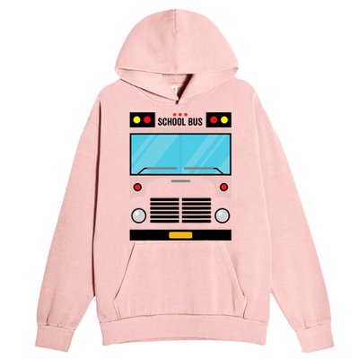 School Bus Costume Simple Halloween Costume Urban Pullover Hoodie