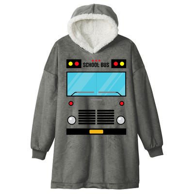 School Bus Costume Simple Halloween Costume Hooded Wearable Blanket