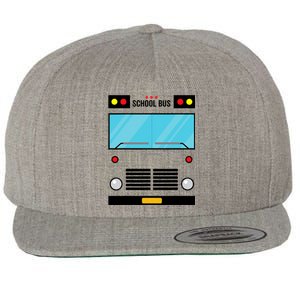 School Bus Costume Simple Halloween Costume Wool Snapback Cap