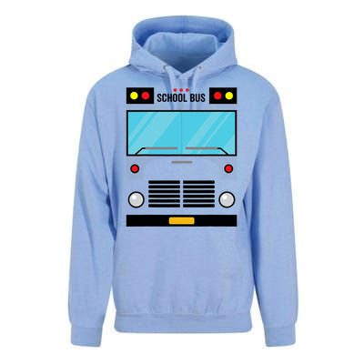 School Bus Costume Simple Halloween Costume Unisex Surf Hoodie