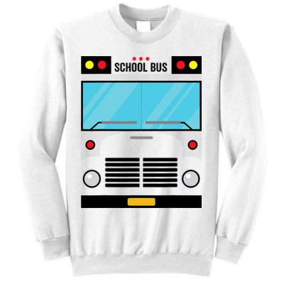 School Bus Costume Simple Halloween Costume Sweatshirt
