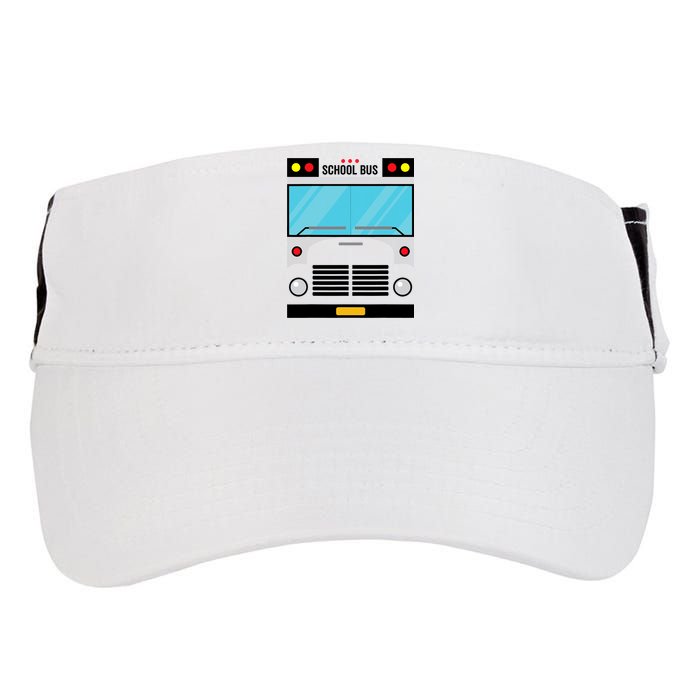 School Bus Costume Simple Halloween Costume Adult Drive Performance Visor
