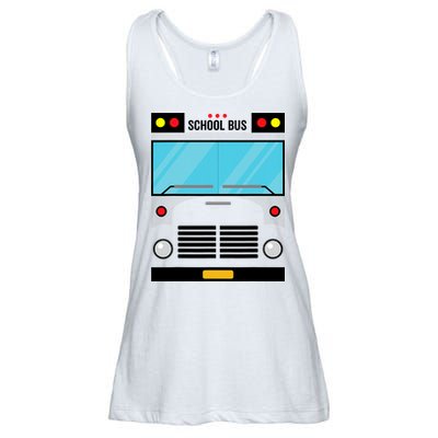 School Bus Costume Simple Halloween Costume Ladies Essential Flowy Tank