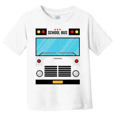 School Bus Costume Simple Halloween Costume Toddler T-Shirt