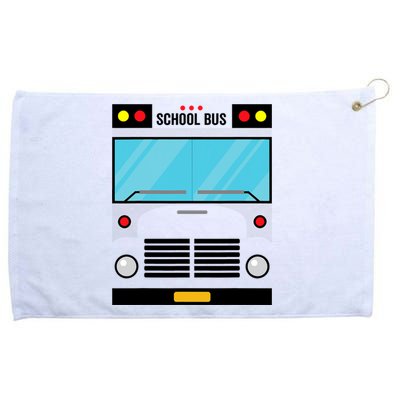 School Bus Costume Simple Halloween Costume Grommeted Golf Towel